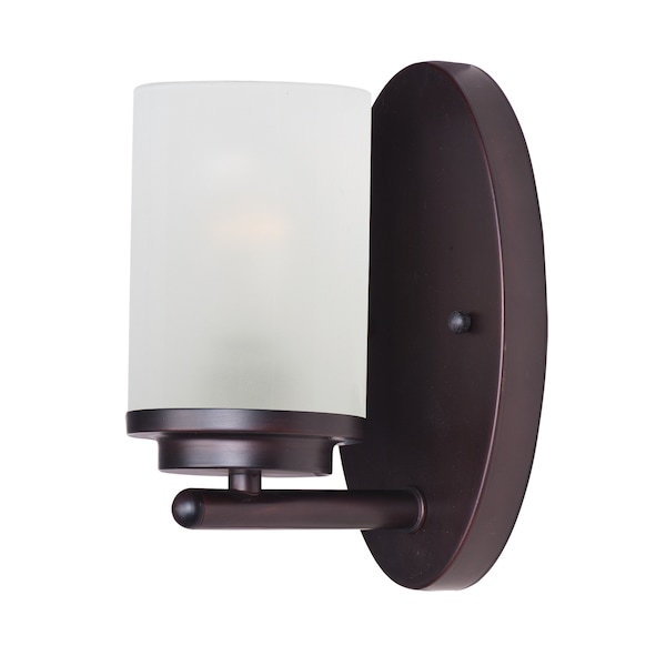 Maxim Lighting Corona 1-Light 4.5" Wide Oil Rubbed Bronze Vanity Light 10211FTOI - main